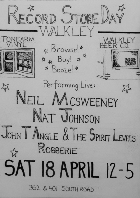 Record Store Day at Tonearm Vinyl in Sheffield