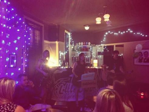 Robberie single launch at the Rutland Arms