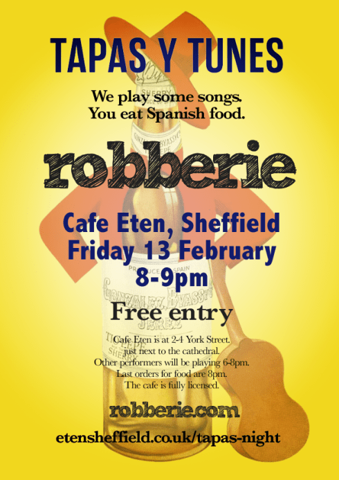 Robberie at Cafe Eten