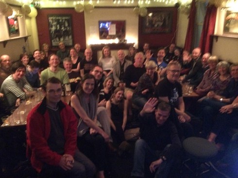 Some of our friendly Sheffield crowd